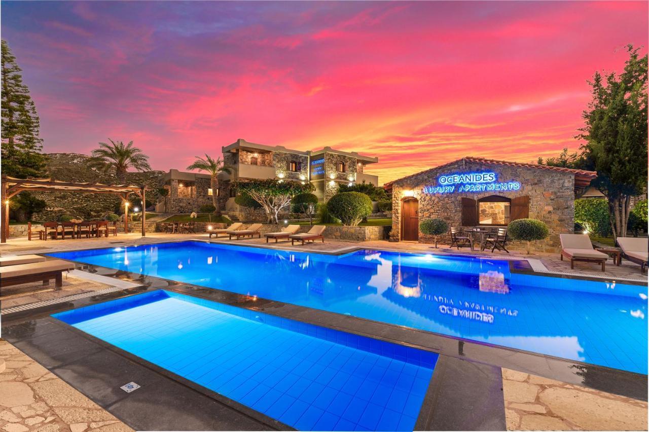 Oceanides Luxury Apartments Sitia  Luaran gambar
